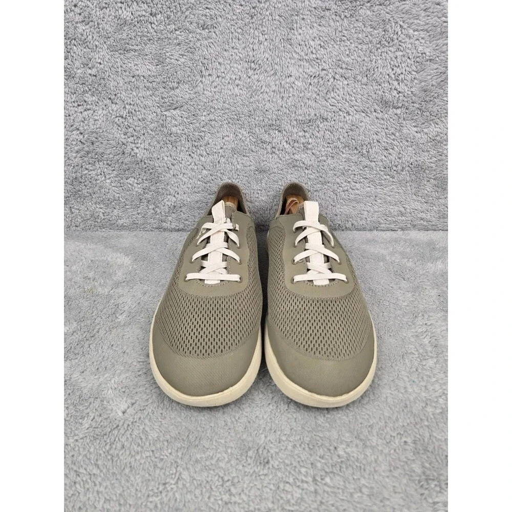 OluKai Moku Pae Men's Size 12 Olive Green Mesh Boat Shoes Sneakers 10472-1020